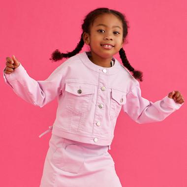 トドラー レースアップデニムジャケット