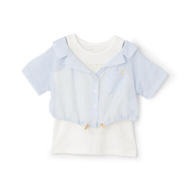 トドラー シアーシャツ&タンクトップセット