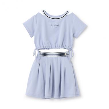 トドラー クロップドTシャツ&スカートセット