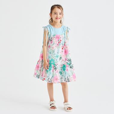 トドラー サマーフローラルワンピース