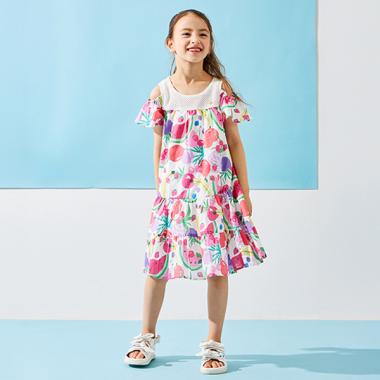 トドラー サマーフルーツワンピース