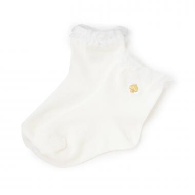 オーガンジーラッフルソックス