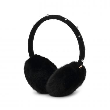 ビジューイヤーマフ