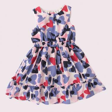 ガールズ コンフェッティ ハート ドレス