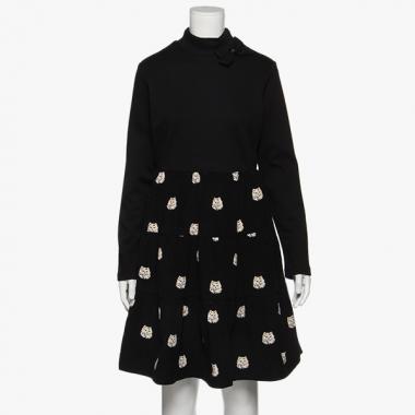 ガールズ キャットドットミックスメディアドレス