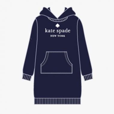 ガールズ  ロゴフーディードレス