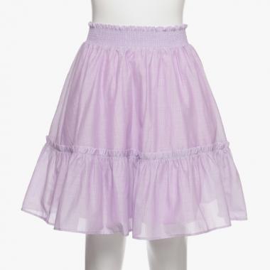 ガールズ  シアーストライプスカート