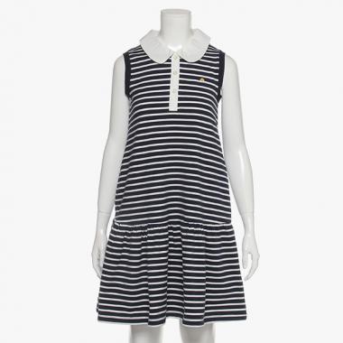 ガールズ ストライプドレス