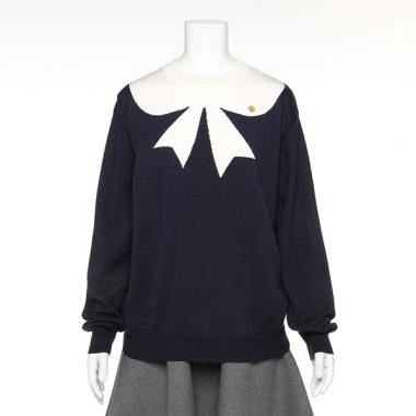 ガールズ ボウインターシャセーター