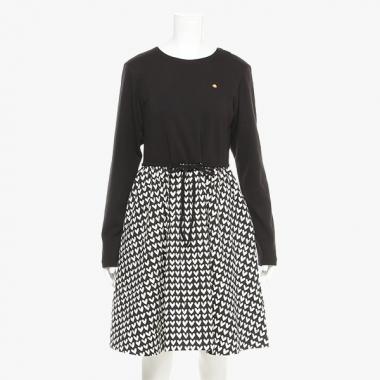 ガールズ ハートスクリブルドッキングワンピース