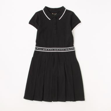 ガールズ ポロプリーツワンピース