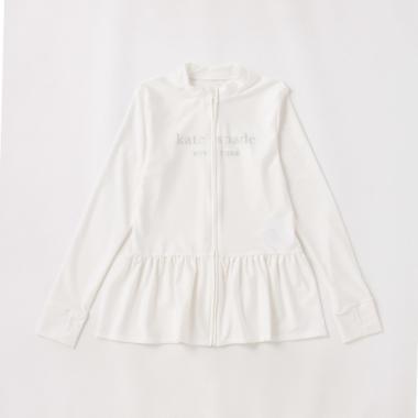 ガールズ ロゴラッシュガード【SWIM】【日本製】