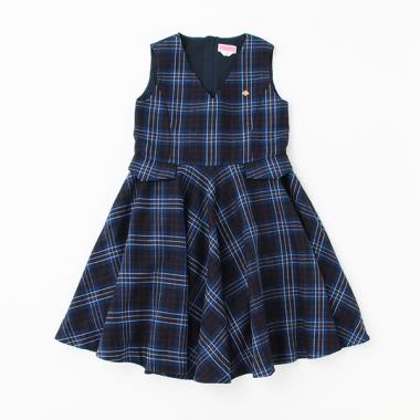 ガールズ プレイドジャンパースカート