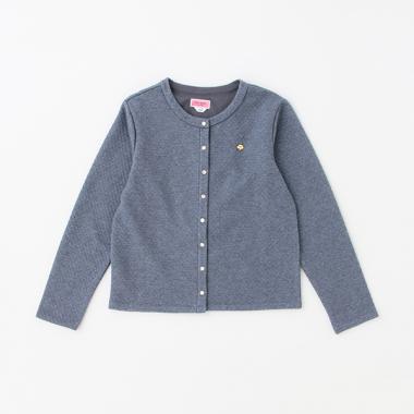 ガールズ キルトカーディガン