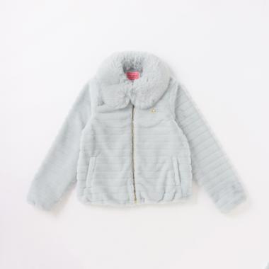 ガールズ フェイクファージャケット