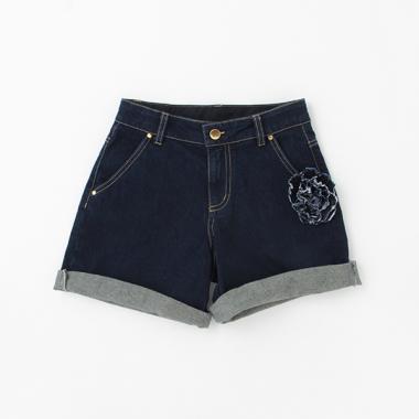 ガールズ フラワーショートパンツ