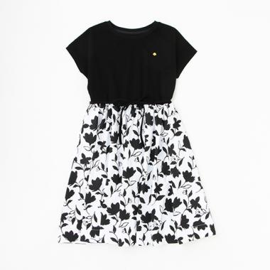 ガールズ ジョイフルフローラルワンピース