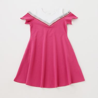 ガールズ ロゴベルトワンピース