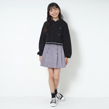 ガールズ スエードキュロットスカート