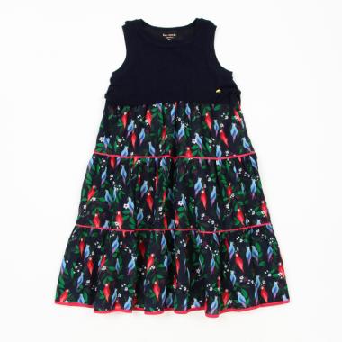 ガールズ トロピカルフローラドッキングワンピース