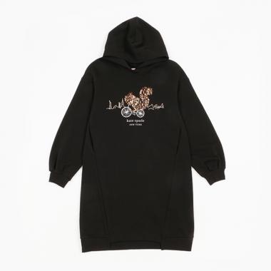 ガールズ サイクリングフードワンピース