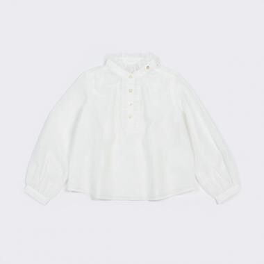 ガールズ ラッフルシフォンブラウス
