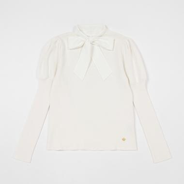 ガールズ ボウタイセーター