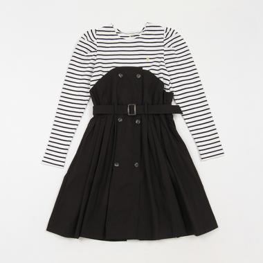 ガールズ トレンチドッキングワンピース