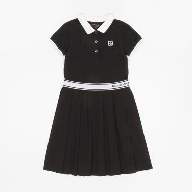 ガールズ ポロプリーツワンピース