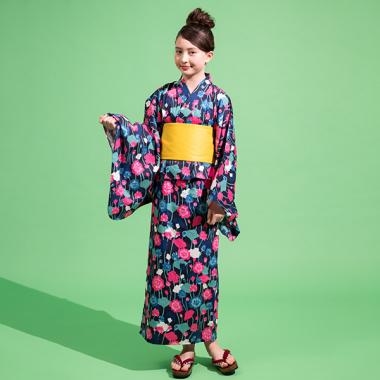 ガールズ ヴァイニーローズ浴衣