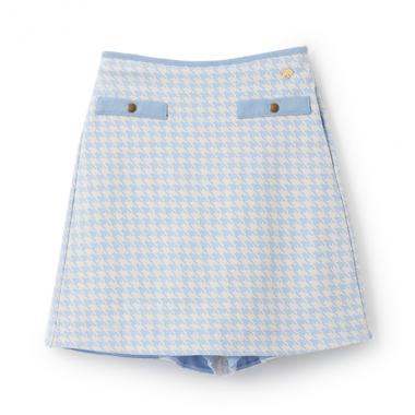 ガールズ 千鳥キュロットスカート