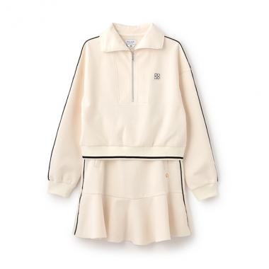 ガールズ ライントップス&スカートセット