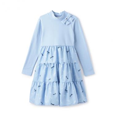 ガールズ ボウルドボウドッキングワンピース