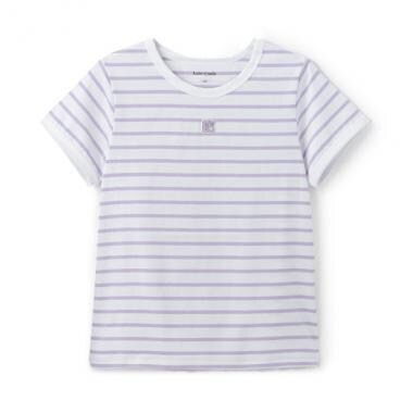 ガールズ ストライプTシャツ