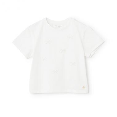 ガールズ ボウビジューTシャツ