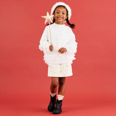 スターダストジャカードキュロットスカート