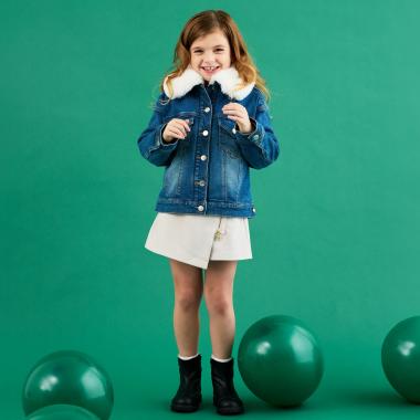 ジップキュロットスカート