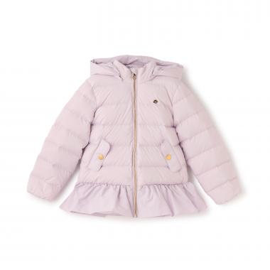 ペプラムダウンジャケット