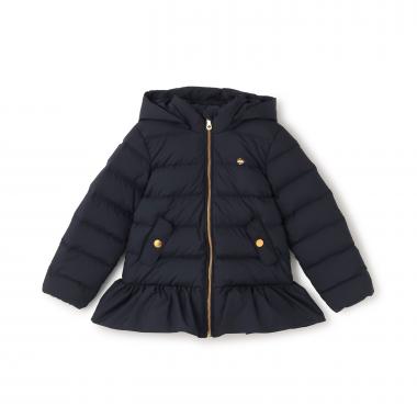 ペプラムダウンジャケット