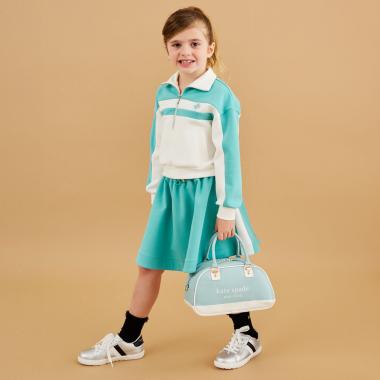 バイカラートップス&スカートセット