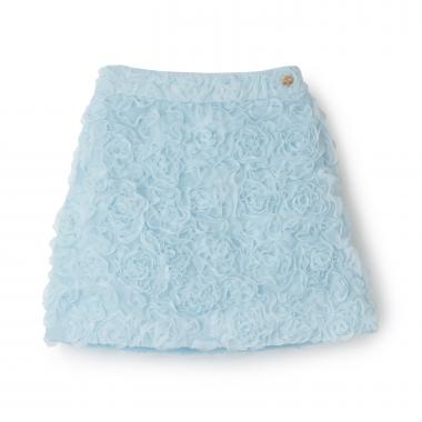 フローラルチュールスカート