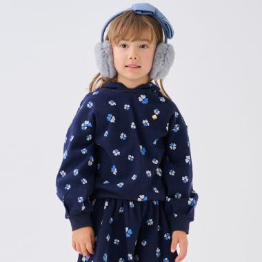 スペードフラワージャカードフーディ