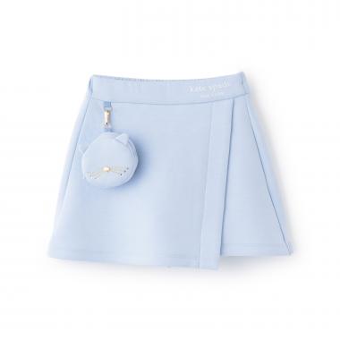 キャットポーチつきキュロットスカート