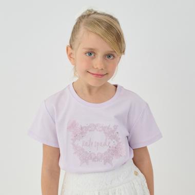 レースパターンTシャツ