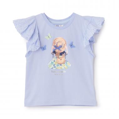 ガールインストローハットTシャツ