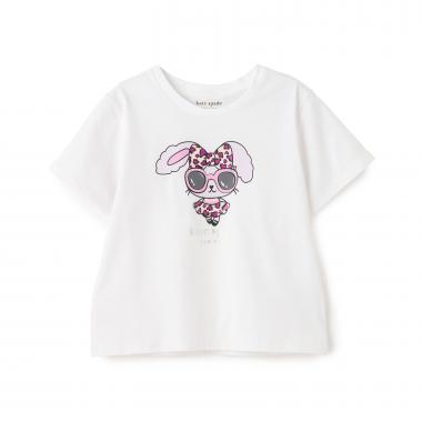 ラビットグラフィックTシャツ