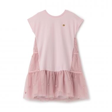 フラワーチュールドッキングワンピース