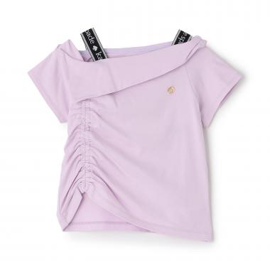 ロゴベルトオフショルダーカットソー