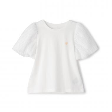 フリルパフスリーブTシャツ