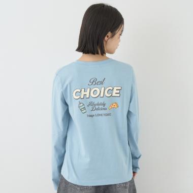 【7days】ピザモチーフロンT